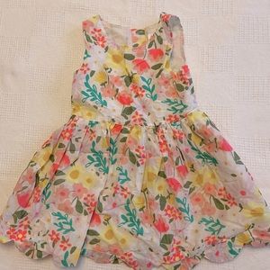 2T girls floral summer dress